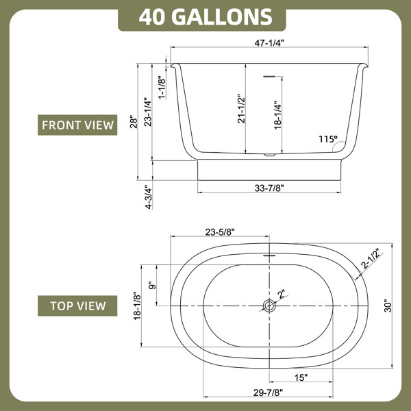 Dimensions du produit