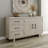 Bartel 60" Solid Wood Server Cabinet with 3 Drawers