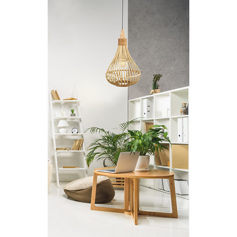 Luminaire suspendu en forme de goutte à 1 lumière Ria