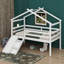  Lit mezzanine simple avec glissade et toit Ariyel-527924119