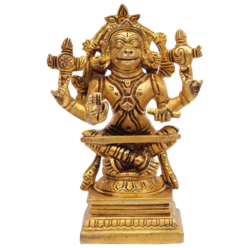 Statue de lord Hanuman comme Yogacharya