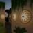 2 Pack Solar Fence Lights Solar Outdoor Wall Lights Metal Solar Powered Deck Step Lights
