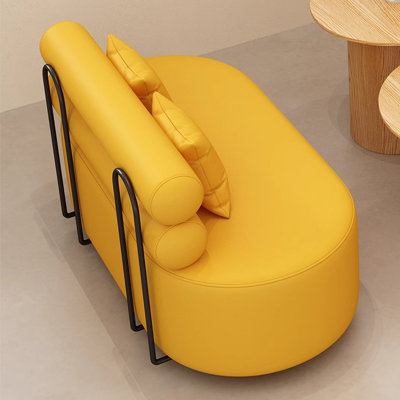 Faux Leather Upholstered Bench