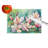 Louisiana Magnolias in Watercolor Glass Cutting Board Large