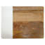 Plateau de service rectangulaire en bois 16 pouces
