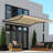 Semi-Cassette Patio Awning with LED Lights - Moroccan Collection -54833124-54833136