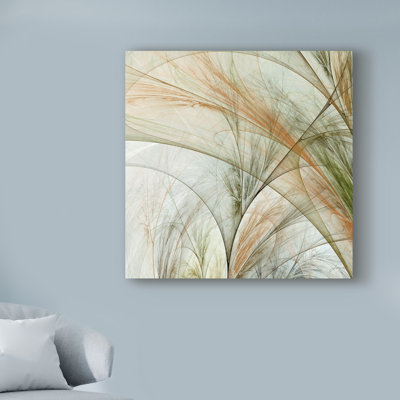 «Fractal Grass III» par James Burghardt - impression sur toile tendue