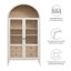 Vitrine de rangement arquée 74 po Nolan-107335492