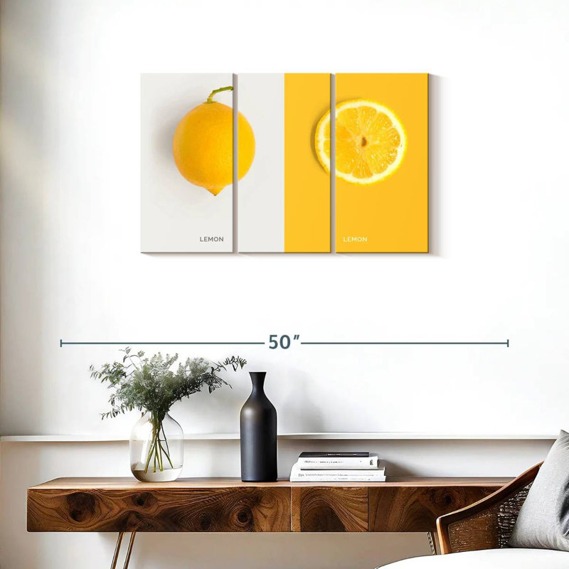 Yarlin Lemon, 20" H x 33" W