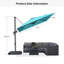 243cm Cantilever Parasol-1218450229