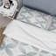 Doux monochrome - ensemble de housse de couette damassé - microfibre de polyester-490832915