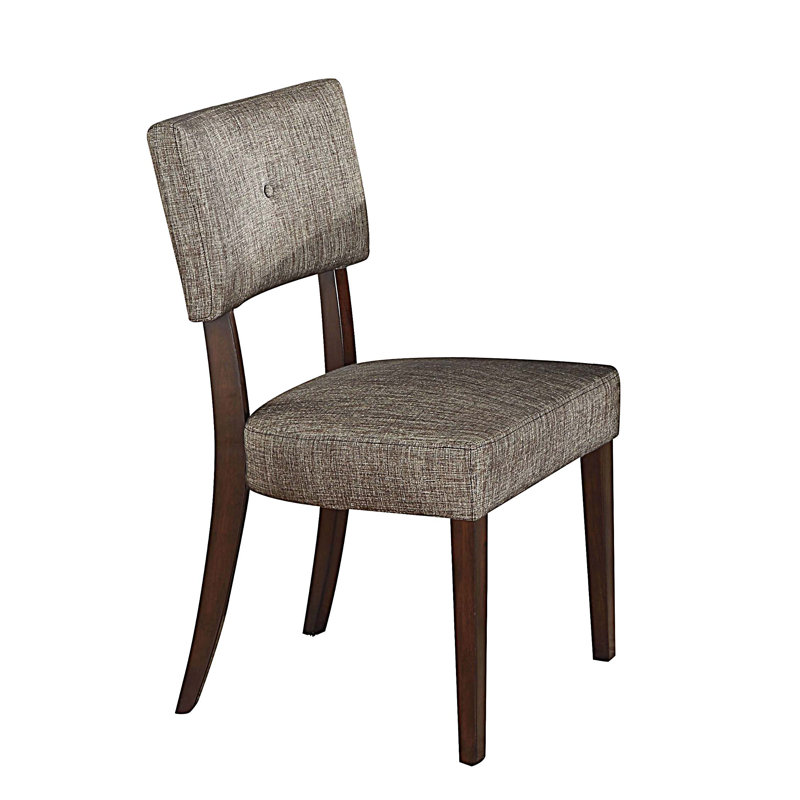 Chaise d'appoint rembourrée, ensemble de 2