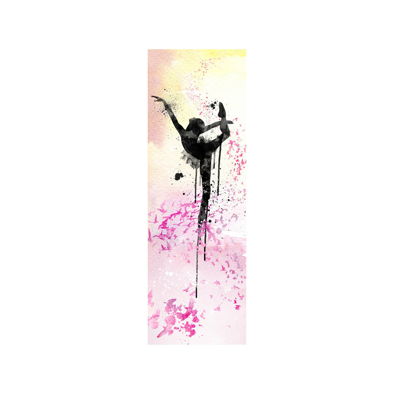 Floating Ballet Dance - Wrapped Canvas Panoramic Print, 121.92 cm H x 40.64 cm W x 1.91 cm D