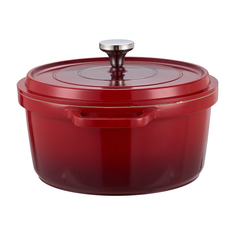 Living And Home 2.75L Pot Set, Red