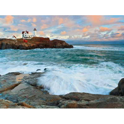 Nubble Sunset - Impression sur toile tendue