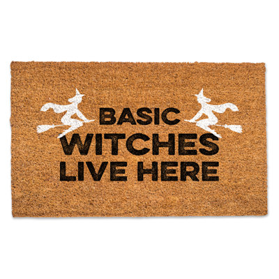 Harroll Non-Slip Halloween Outdoor Doormat