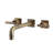 Kingston Brass Manhattan Two-Handle 3-Hole Wall Mount Roman Tub Faucet-50579911-115844608