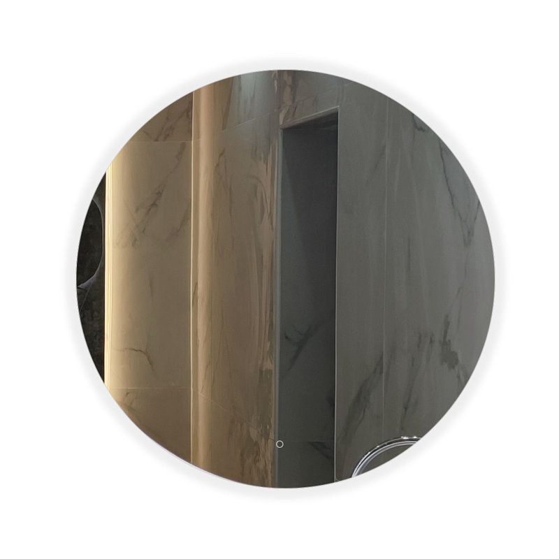 Round Mirror, 152.4 cm H x 152.4 cm W