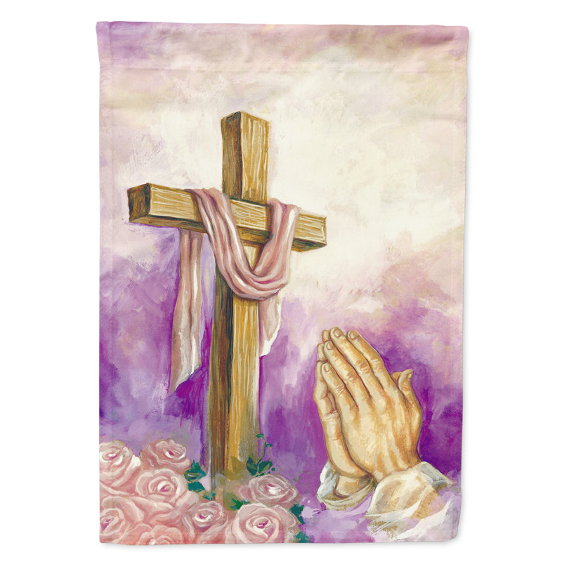 Double Sided Polyester Easter Garden Flag, 40" H x 28" W