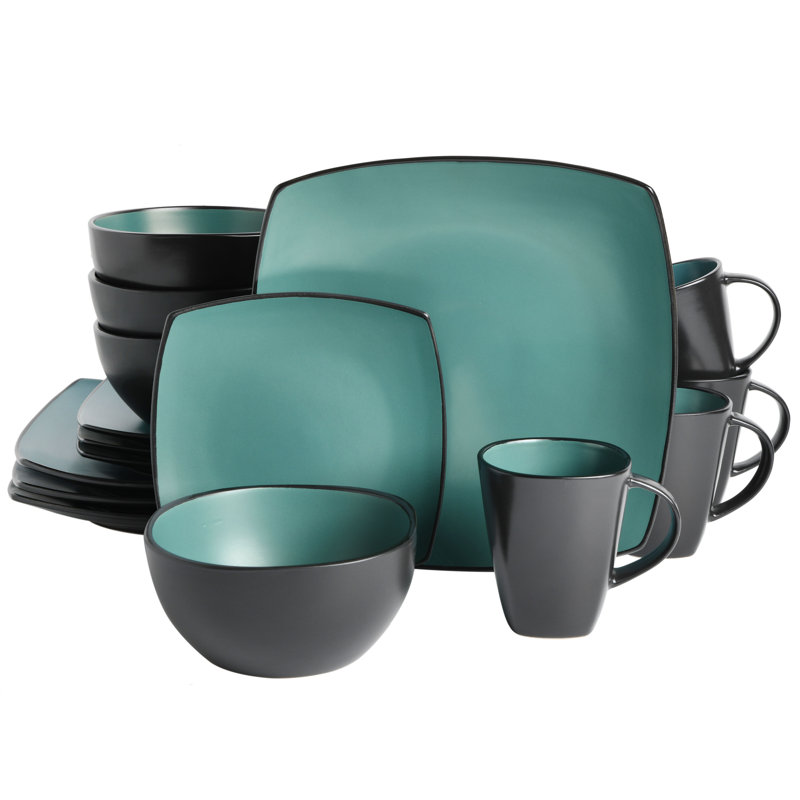 Vaisselle Ivy Bronx - service pour 4, Jade