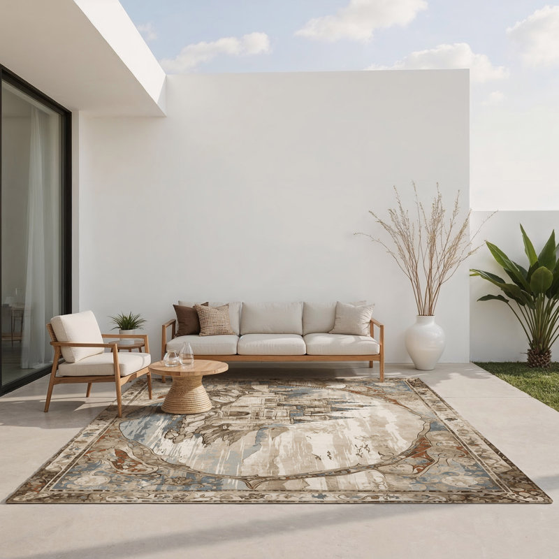 Tapis intérieur et extérieur Loyauté, Rectangle 4pi x 6 pi