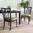 Cross Back Side Chair-449517176
