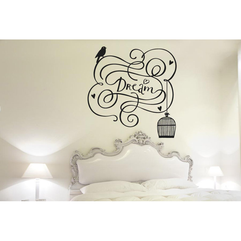 Abstract Wall Decal, Black