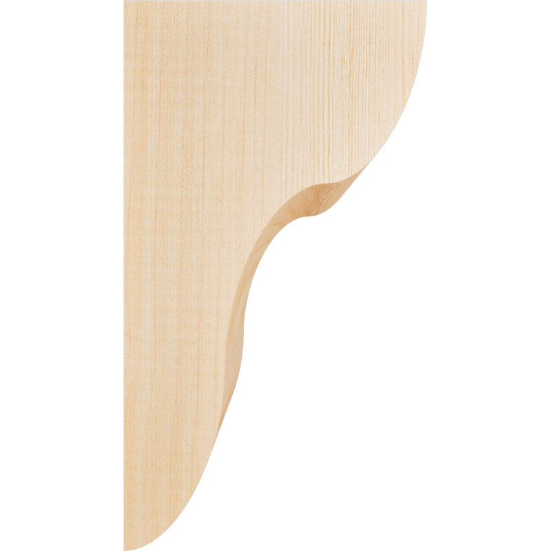 Corbeau Carmel, H 10 po x l 5,5 po x P 6 po, Sapin de Douglas, Lisse