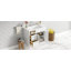 Meuble-lavabo de 36 po avec lavabo en résine supérieur, armoire de rangement autoportante avec 2 tiroirs et un tiroir basculant, ensemble de meuble-lavabo avec cadre en bois massif, tablette à hauteur réglable-123236742