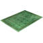 Tapis unique vert / noir / brun 10 pi 2 po x 13 pi 9 po Overyed