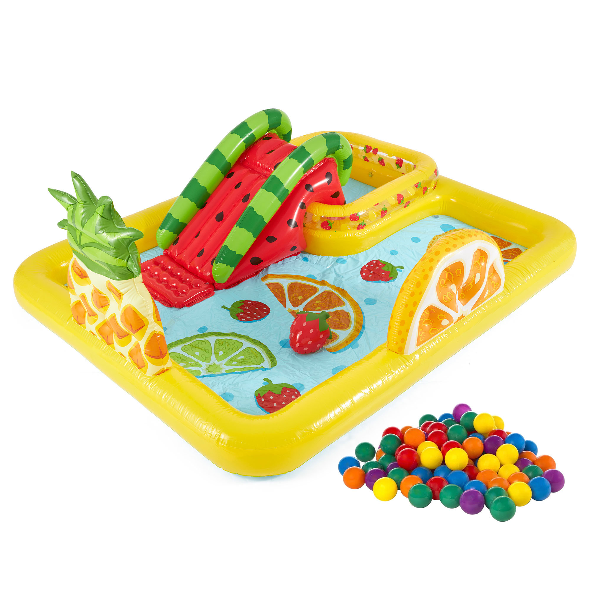 Intex Fun 'N Fruity Inflatable Kiddie Pool Play Center And Fun