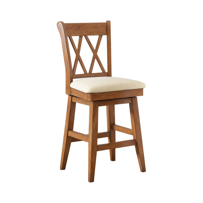 Fortville Counter Stool, Oak, Counter Stool (25.78” Seat Height)