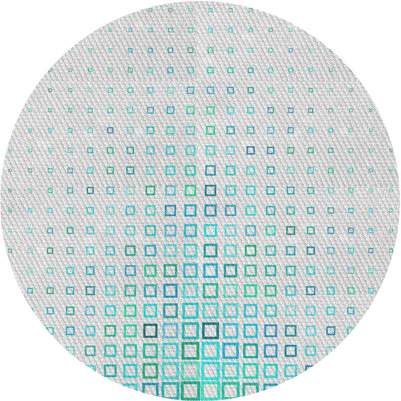 Pharris Geometric Indoor Rug, Round 4'