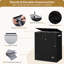 Double Laundry Hamper With Lid And Removable Laundry Bags - Large Dirty Clothes Hamper 2 Section - Collapsible Laundry Baskets For Bedroom, Bathroom, Laundry Room, Apartment, Black