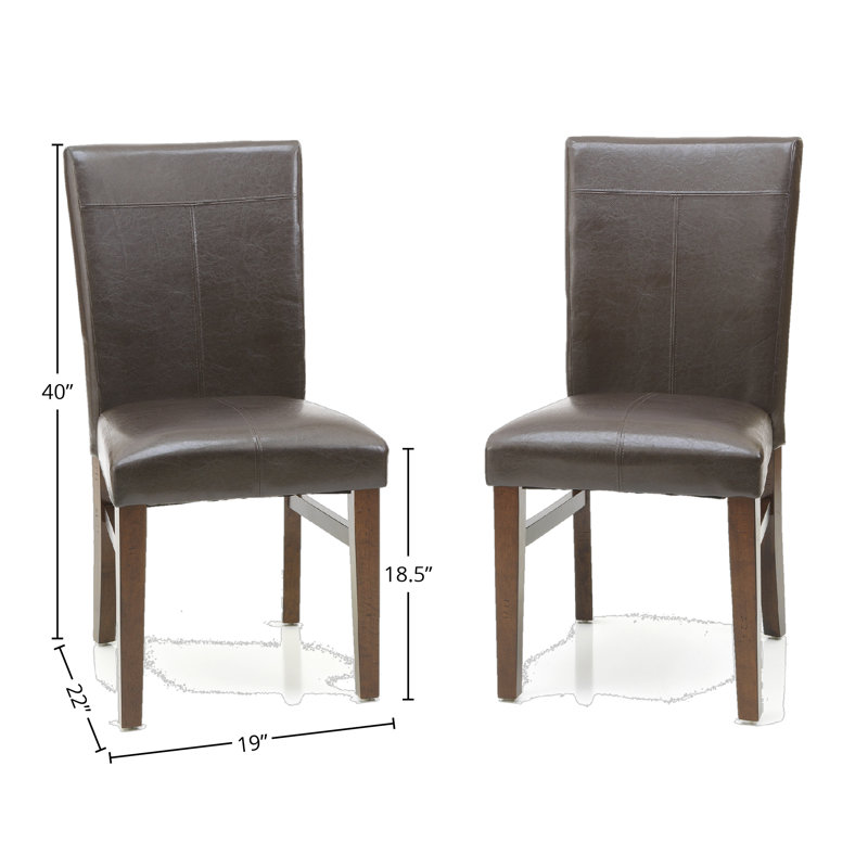 Chaise d'appoint Boneta Parson's, Raisin