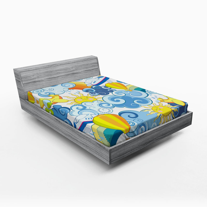 Microfiber Fitted Sheet, Full/Double Fitted Sheet