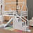 Twin-Over-Twin House-Style Loft Or Bunk Bed Design-186039287