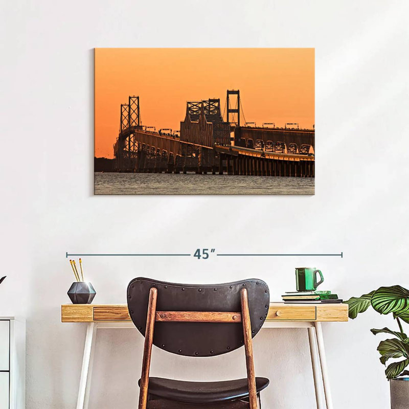 Lilie Chesapeake Bay Bridge, H 24 po x l 36 po