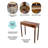 Aiydan 32'' Solid Wood Console Table-465299786