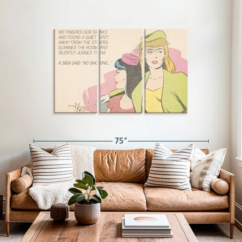 Tergel No Smoking, 36" H x 57" W