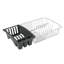 Aquatex Dishwashing Basket With Cutlery Collector