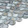 Mother of Pearl 1" x 1" Seashell Fish Scale Mosaic Sheet