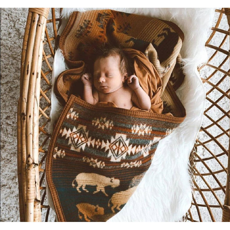 Pendleton Prairie Rush Crib Blanket