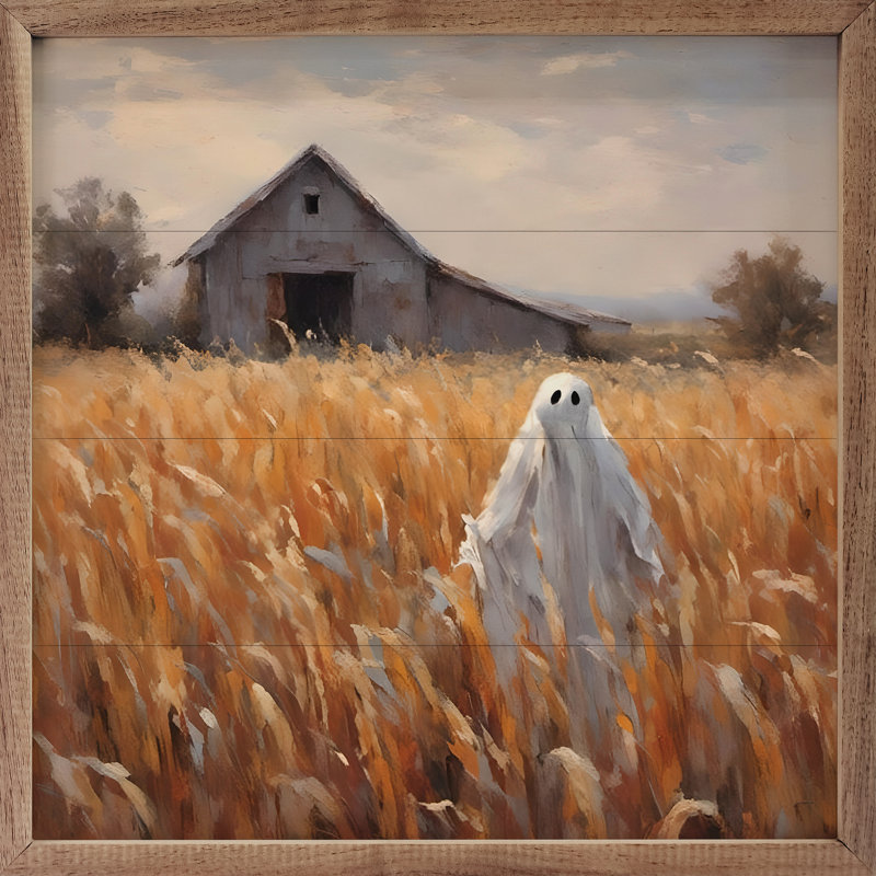 " Ghost In Field ", 24" H x 24" W