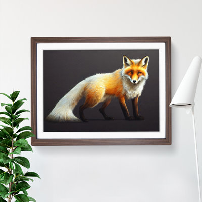 Ingenious Fox - Single Picture Frame Print