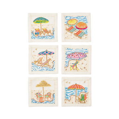 Sunny Isles Cocktail Napkin Set