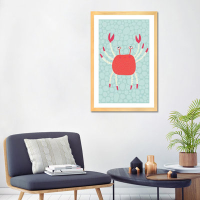 Crabe par Nic Squirrell - impression d'art graphique