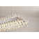 Modern Led Geometric Rectangular Chandelier for Dining & Living Spaces