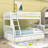 Twin Over Full Bunk Bed With Two Drawers-594725491