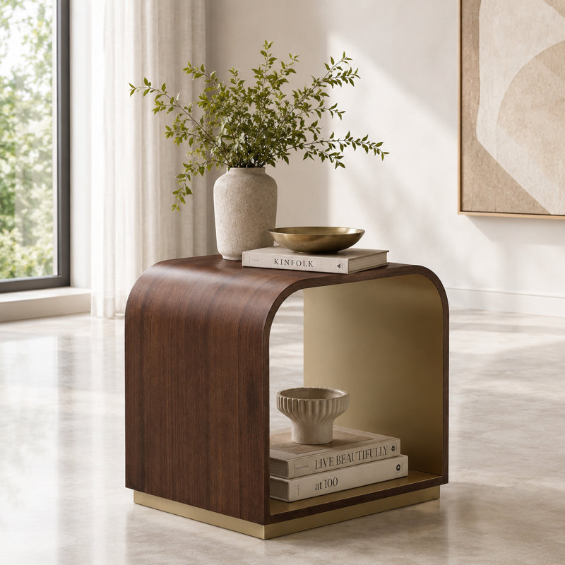 Houston End Table - Walnut